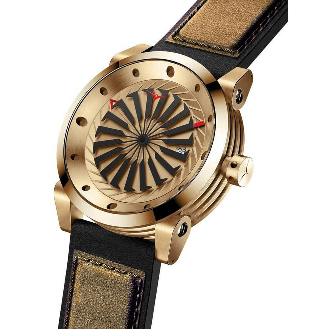 Blade Gold Automatic Men's Watch -  202