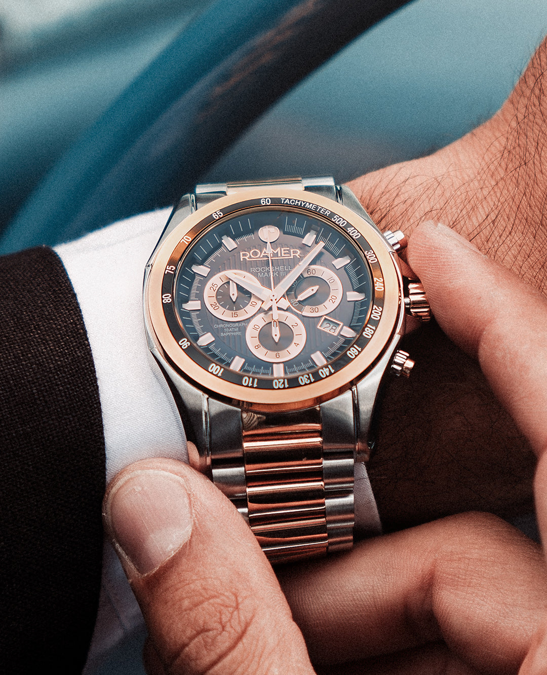 Rockshell Mark III Chrono Quartz Men's Watch 220837 49 45 20