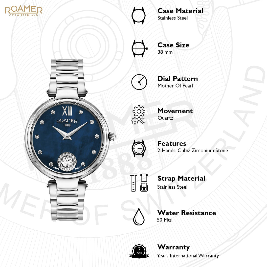 Aphrodite Quartz Women's Watch 600843 41 49 50 – Bizotico