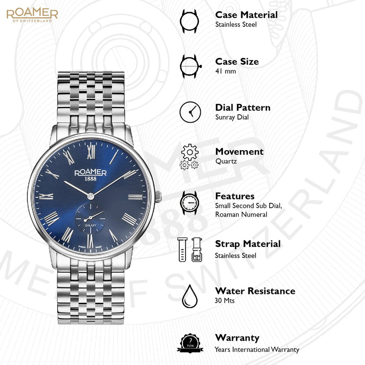 Galaxy Gents Quartz Men's Watch -  620710 41 45 50