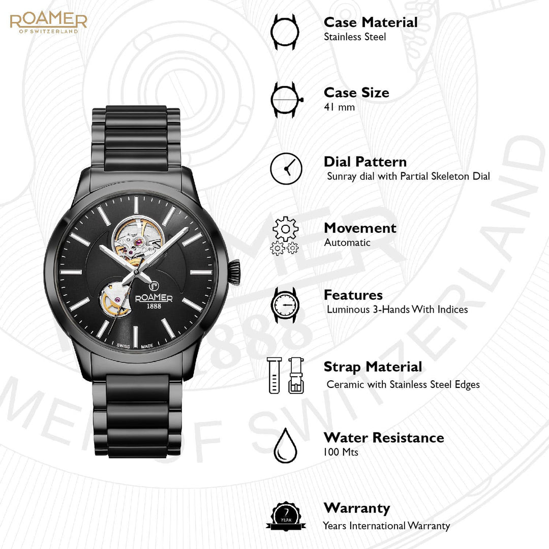 C-Line Automatic Men's Watch -  672661 40 55 60