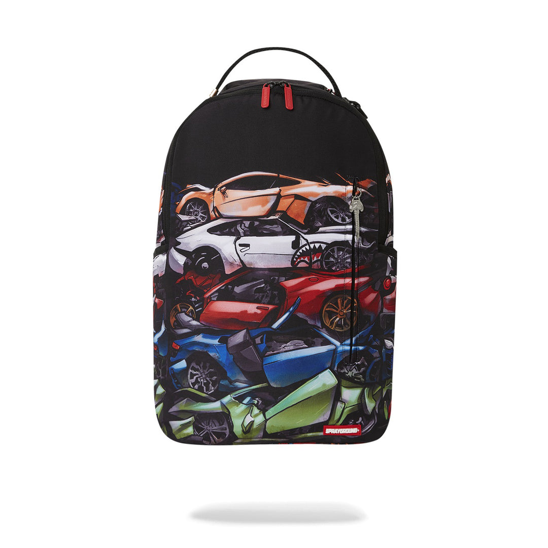 Limited Edition Crushed Sports Cars DLXSR Backpack For Unisex - 910B1446NSZ