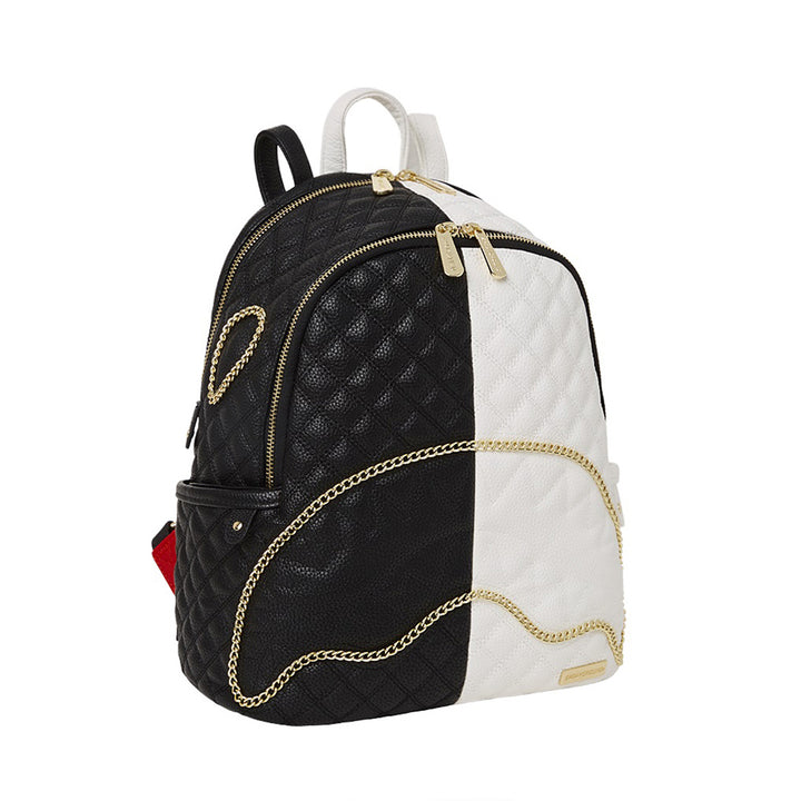 Limited Edition Split Quilt Shark Savage Backpack For Unisex - 910B4424NSZ