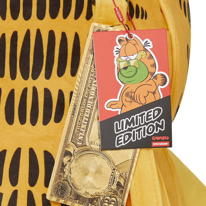 Limited Edition Garfield Money Bear Backpack Unisex - 910B4892NSZ