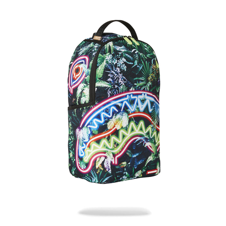 Limited Edition Neon Shark Jungle DLXSR Backpack For Women - 910B5141NSZ