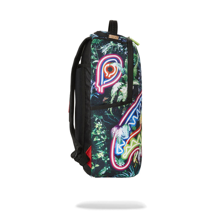 Limited Edition Neon Shark Jungle DLXSR Backpack For Women - 910B5141NSZ