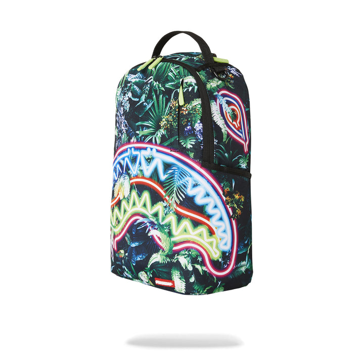 Limited Edition Neon Shark Jungle DLXSR Backpack For Women - 910B5141NSZ