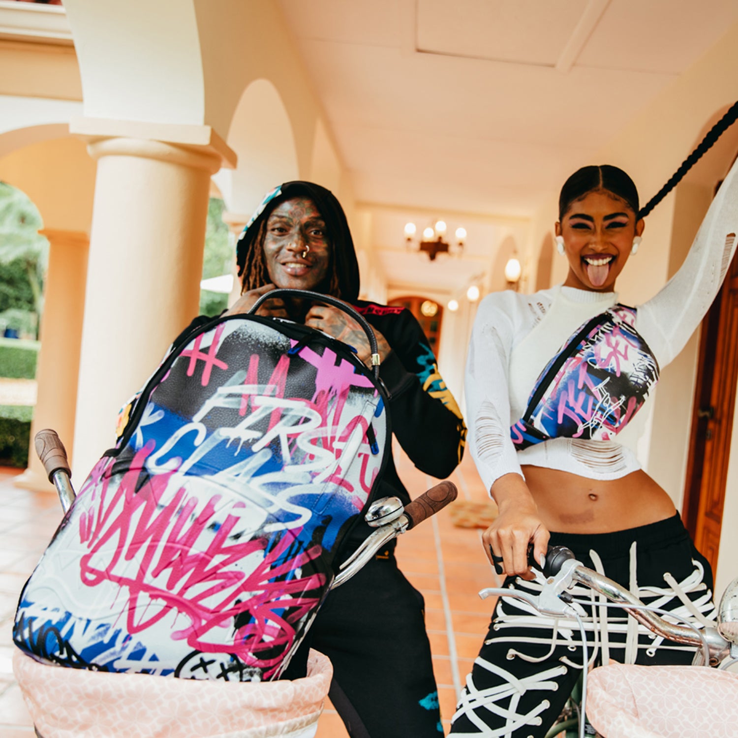 Limited Edition Vandal Couture Backpack For Unisex Limited Edition Vandal Couture Backpack For Unisex