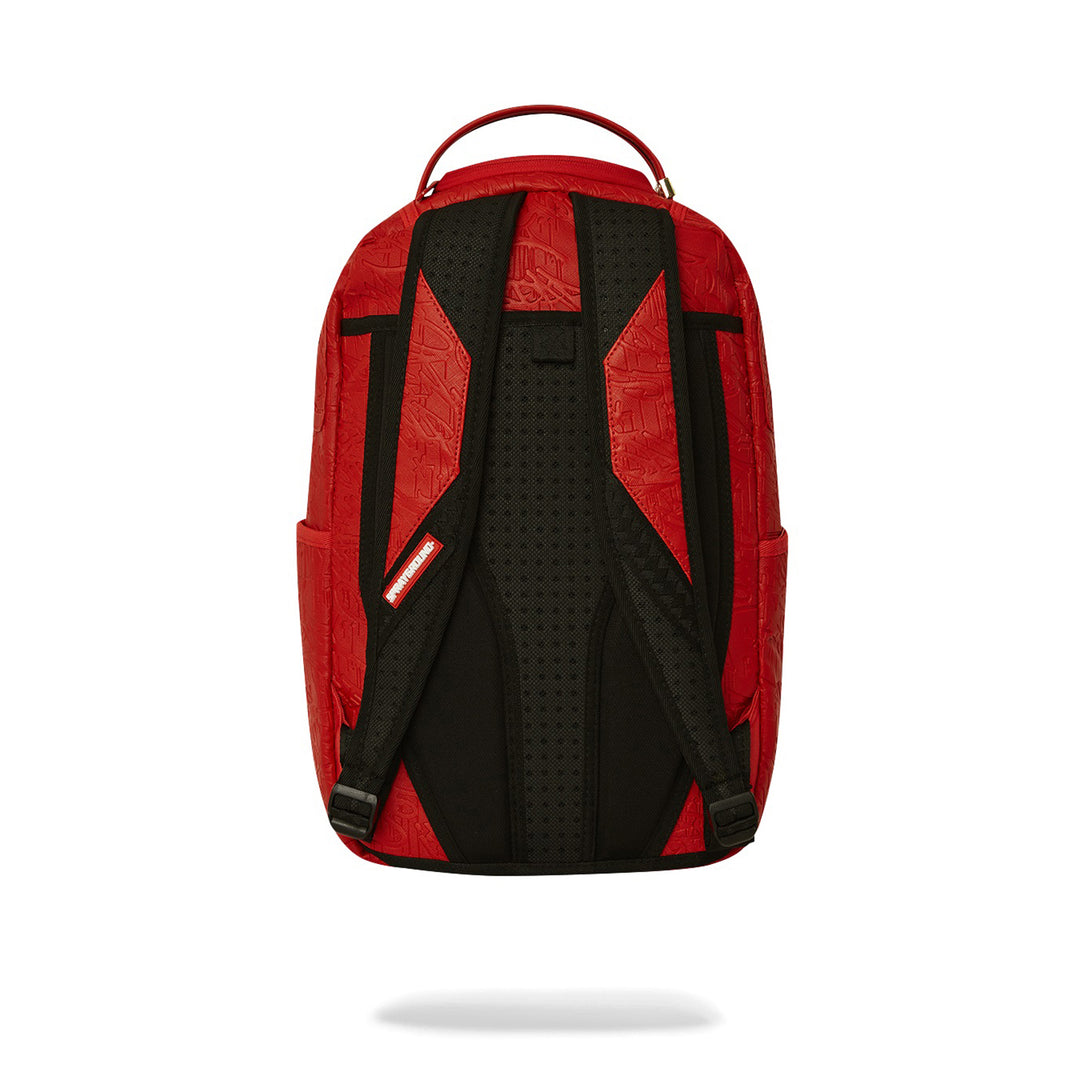 Limited Edition Red Scribble Backpack For Unisex - 910B5367NSZ