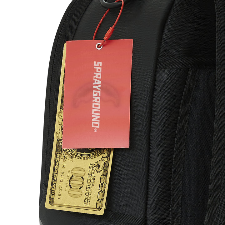 Limited Edition Shark Central: 2.0: Black On Black DLXSV Backpack For Unisex - 910B5443NSZ