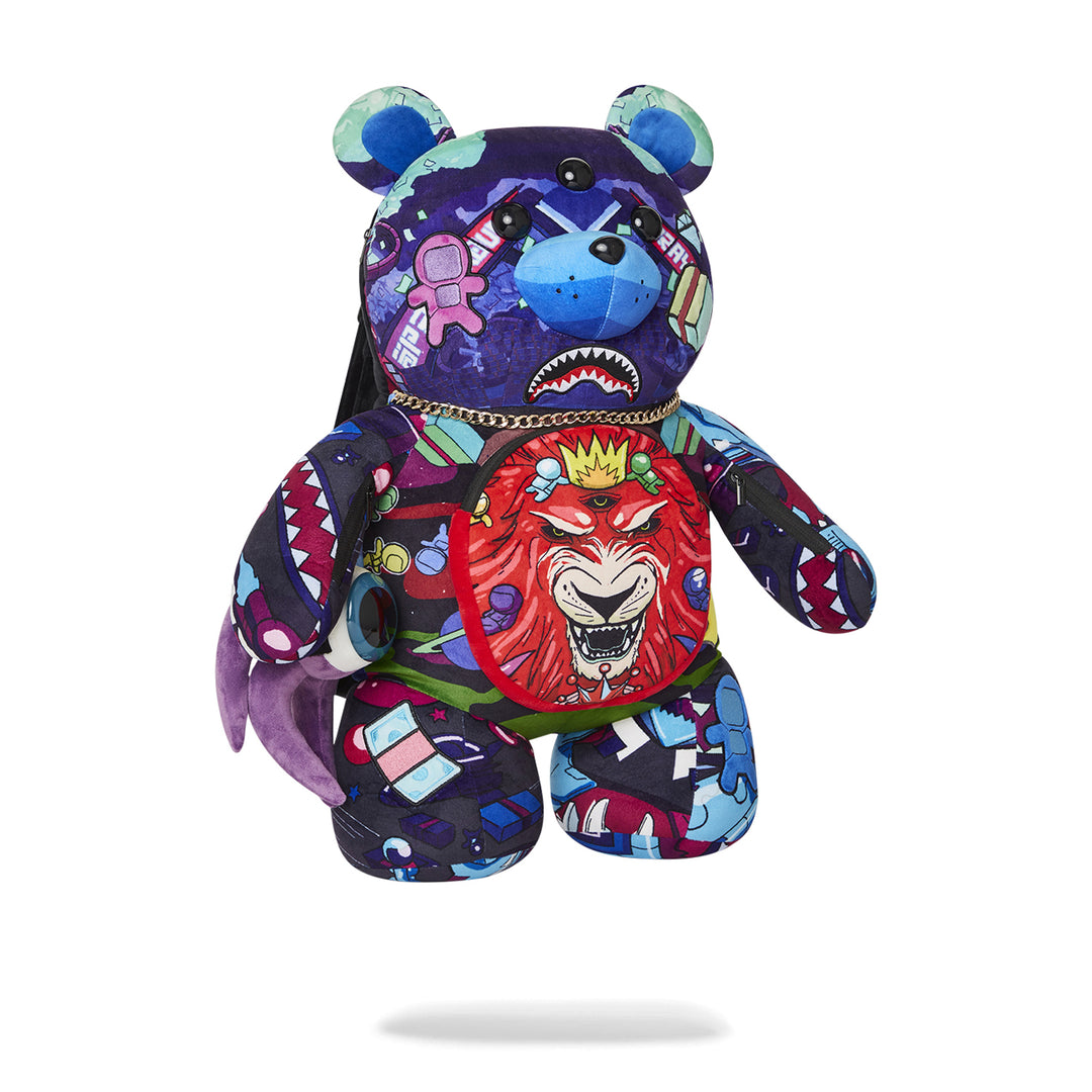 Limited Edition Astro Psycho Bear Backpack With Monster Eye For Unisex - 910B5490NSZ