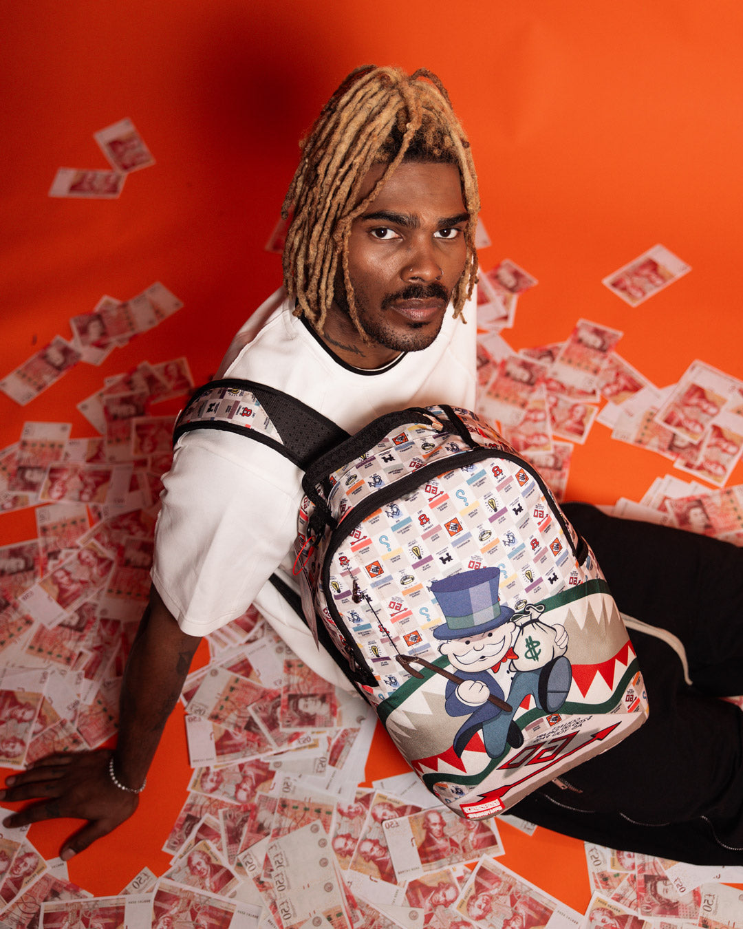 Unisex Limited Edition Cream MONOPOLY GOTTA GO DLXSR BACKPACK