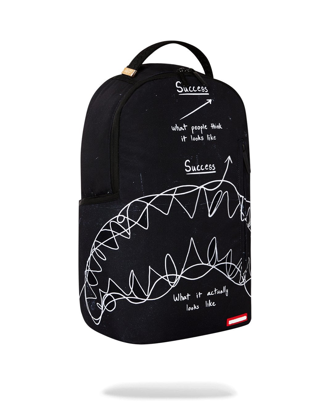 Unisex Limited Edition Black SUCCESS IS IMMINENT SHARK DLXSR BACKPACK