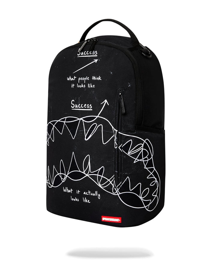 Unisex Limited Edition Black SUCCESS IS IMMINENT SHARK DLXSR BACKPACK