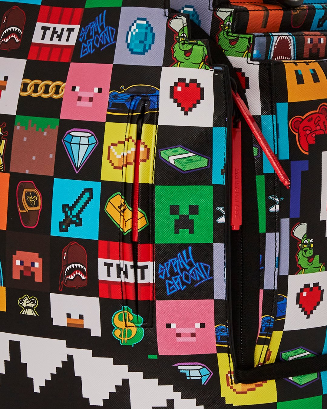 Unisex Limited Edition Multi MINECRAFT ULTIMATE CREATIVE MODE BACKPACK