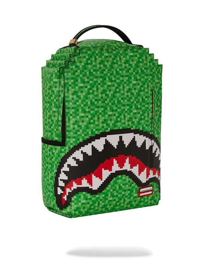 Unisex Limited Edition Green MINECRAFT CREEPER SHARK BACKPACK