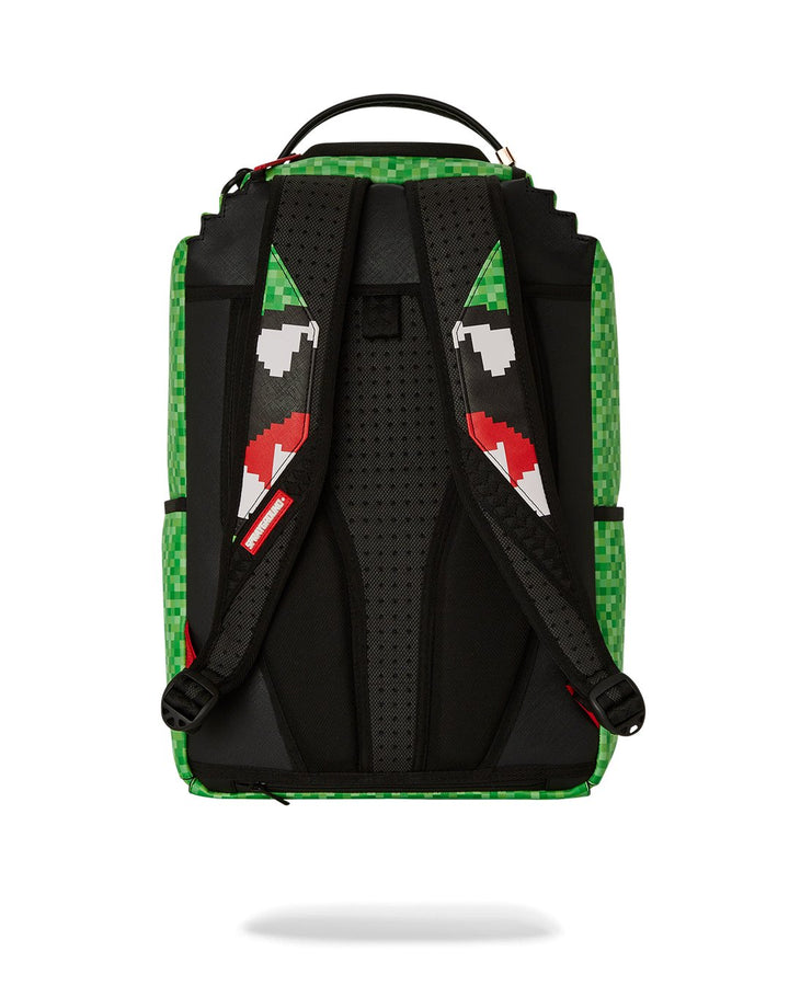 Unisex Limited Edition Green MINECRAFT CREEPER SHARK BACKPACK