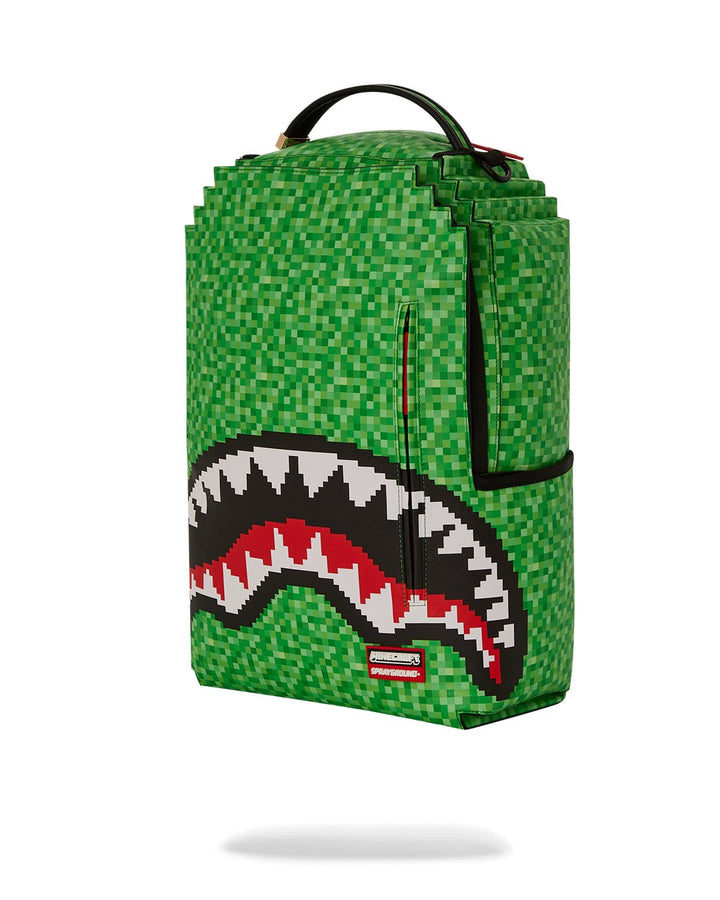 Unisex Limited Edition Green MINECRAFT CREEPER SHARK BACKPACK