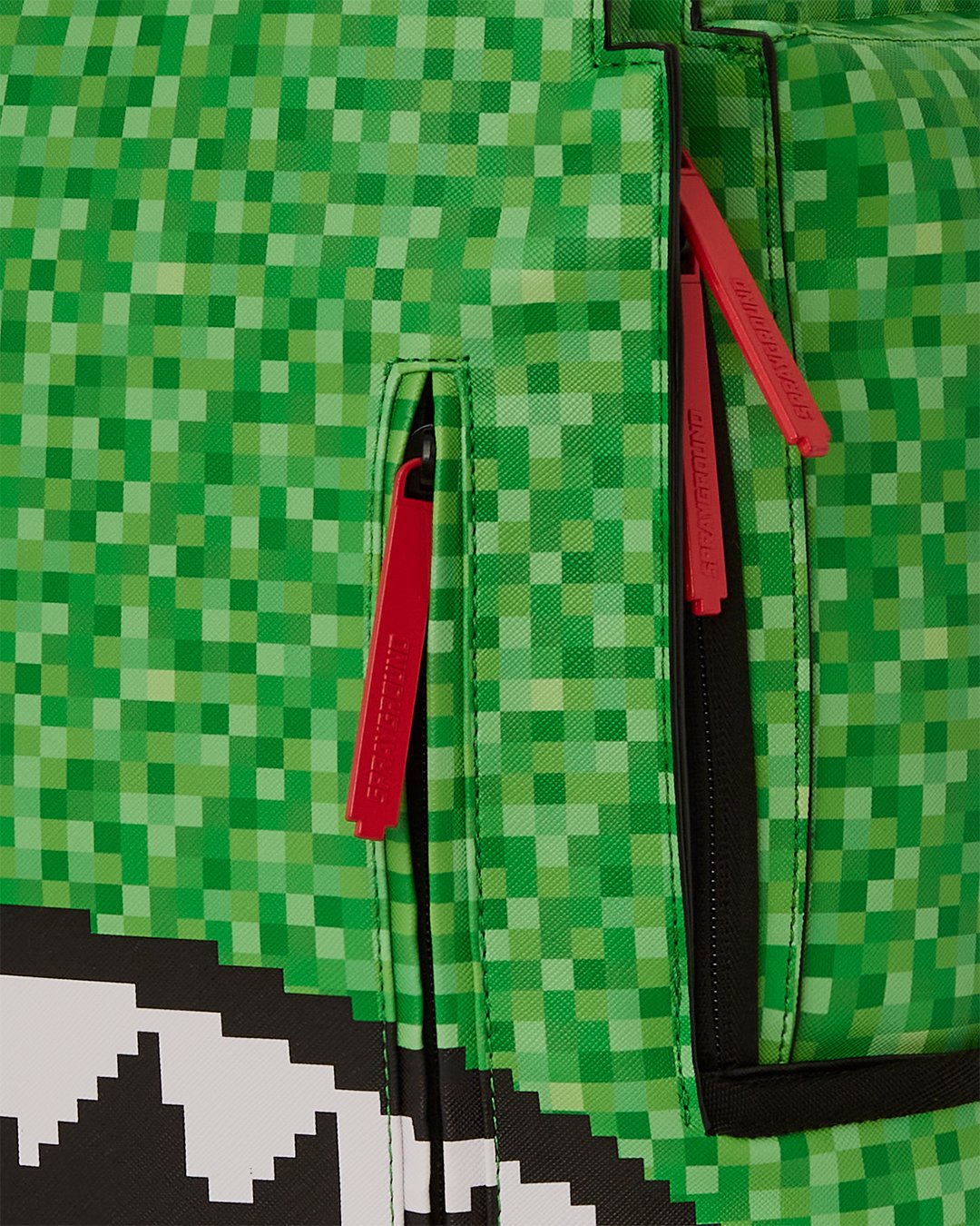 Unisex Limited Edition Green MINECRAFT CREEPER SHARK BACKPACK