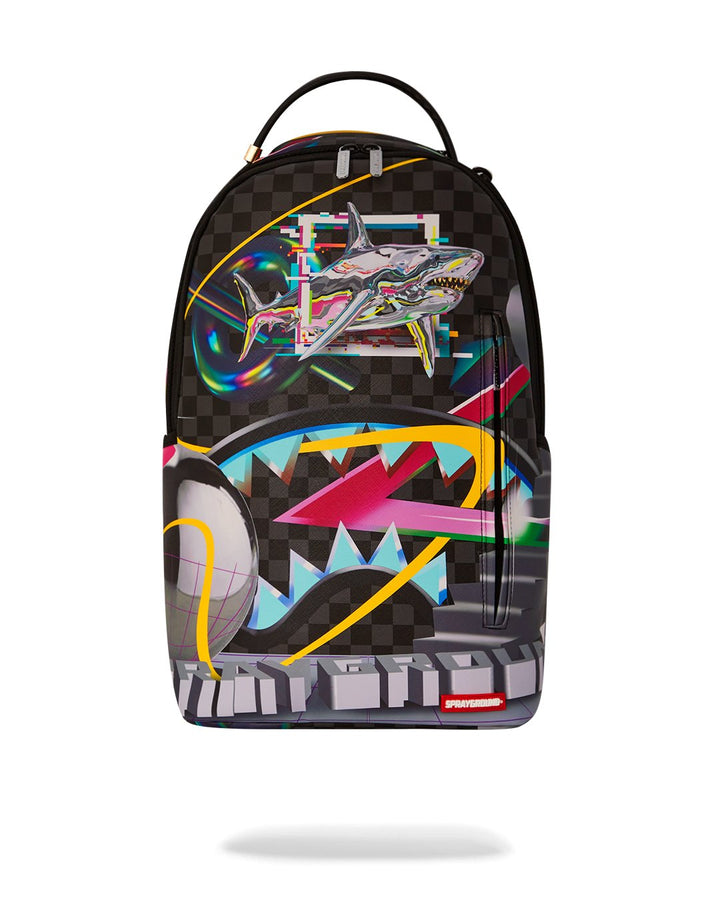 Unisex Limited Edition Black MIND TRIP SHARK DOSE BACKPACK