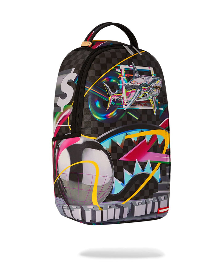 Unisex Limited Edition Black MIND TRIP SHARK DOSE BACKPACK