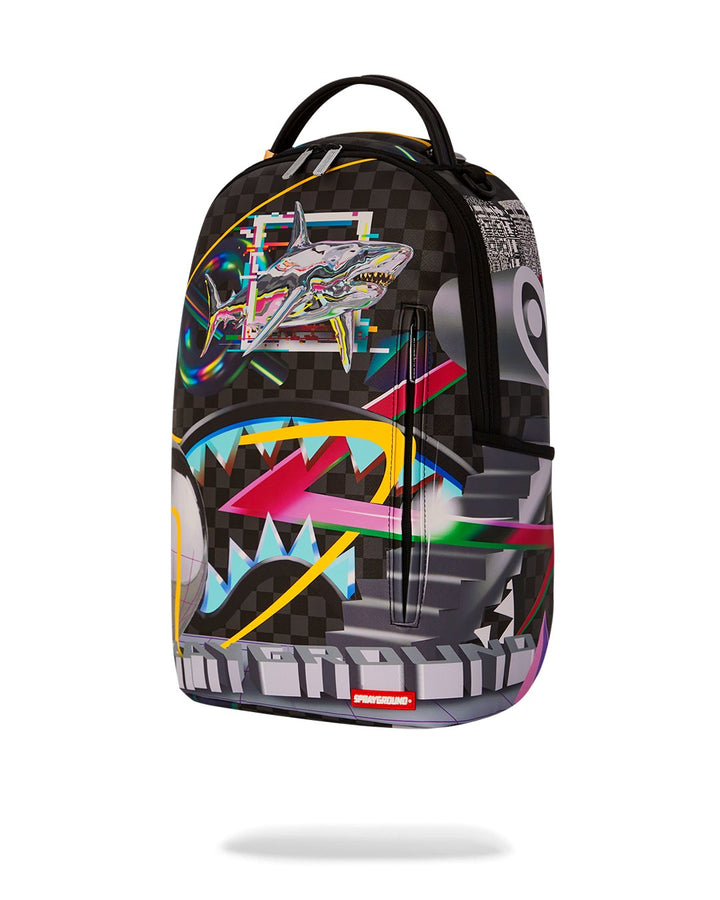 Unisex Limited Edition Black MIND TRIP SHARK DOSE BACKPACK