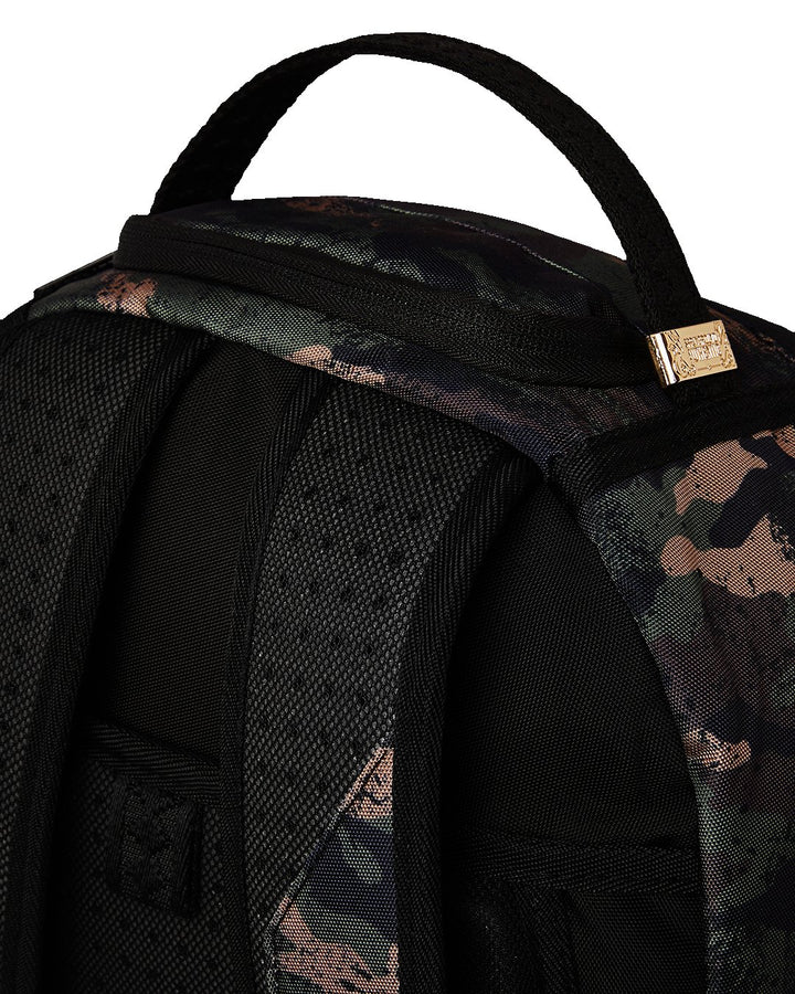 Unisex Limited Edition Camo Green WE FADED DLXSR BACKPACK