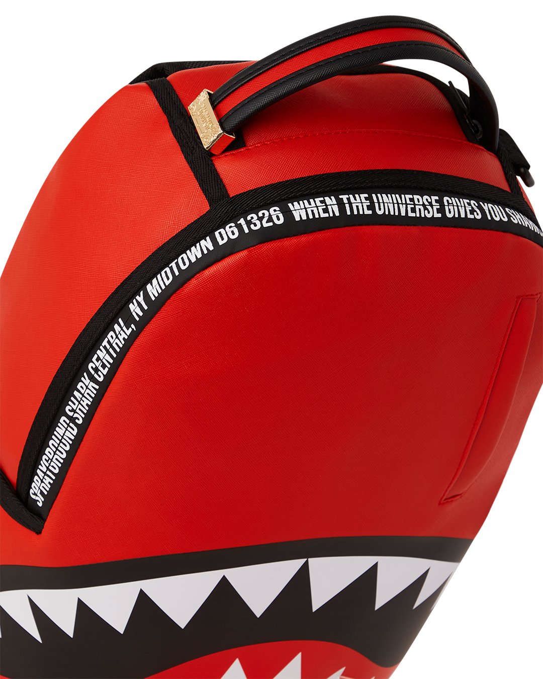 Unisex Limited Edition REd SHARK CENTRAL PROVERB DLXSV BACKPACK