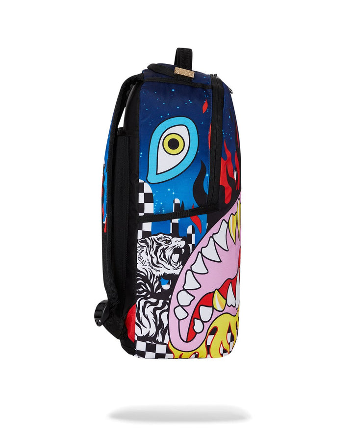 Unisex Limited Edition Multi TURNIN AND BURNIN DLXSR BACKPACK