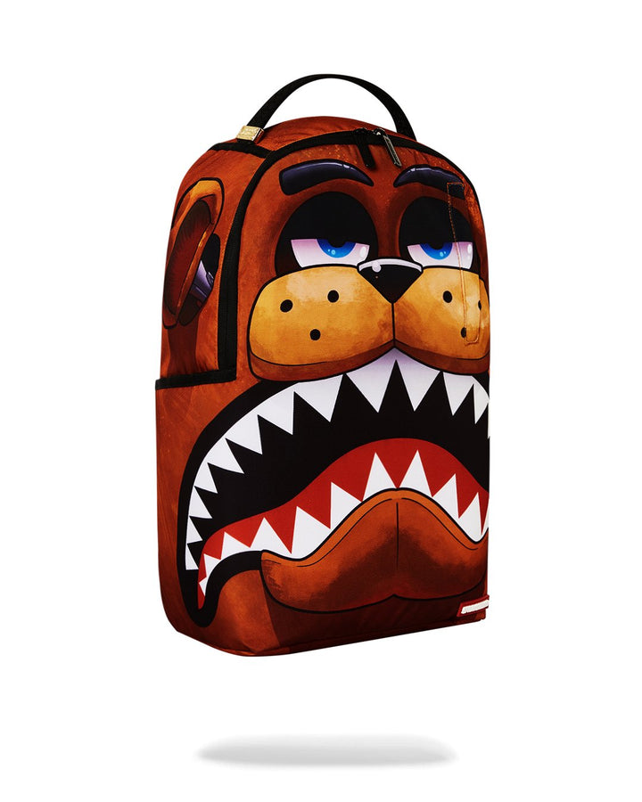 Unisex Limited Edition Brown FIVE NIGHTS AT FREDDY'S SHARK DLXSR BACKPACK