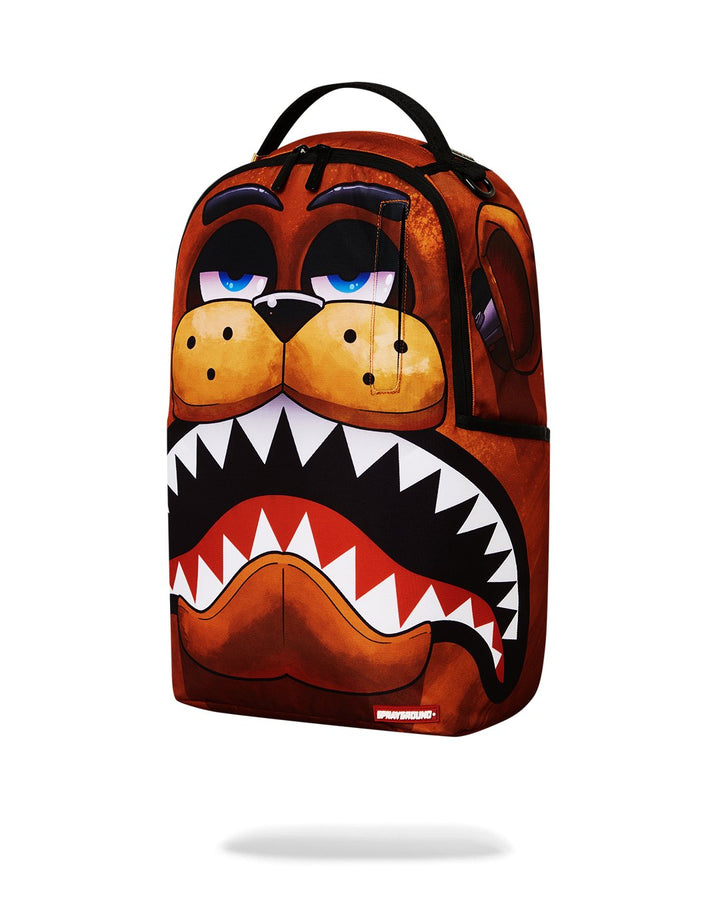 Unisex Limited Edition Brown FIVE NIGHTS AT FREDDY'S SHARK DLXSR BACKPACK