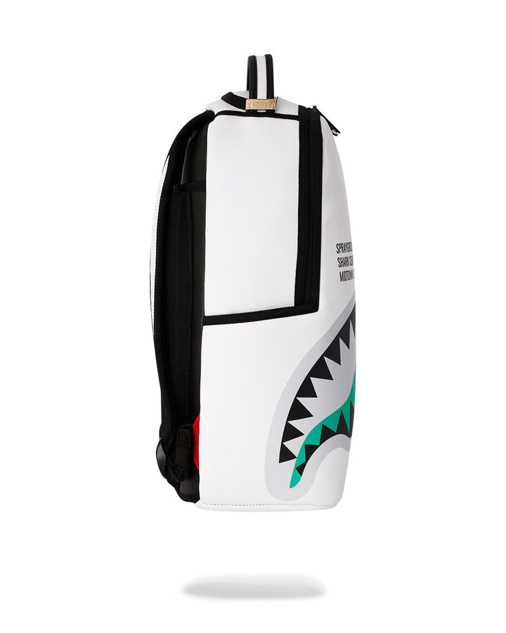 Unisex Limited Edition Black and White SHARK CENTRAL REFLEX DLXSV BACKPACK