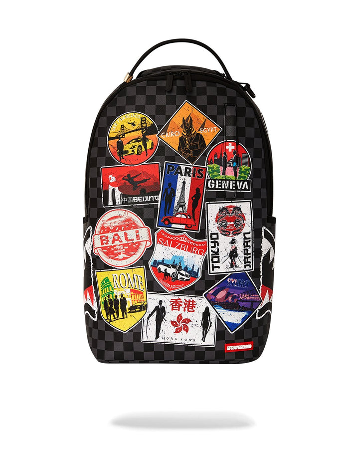 Unisex Limited Edition Multi GLOBAL MOGUL UNLIMITED MILES BACKPACK