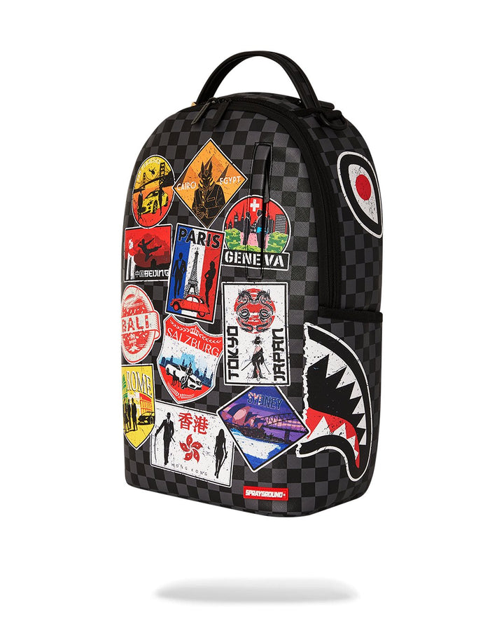 Unisex Limited Edition Multi GLOBAL MOGUL UNLIMITED MILES BACKPACK