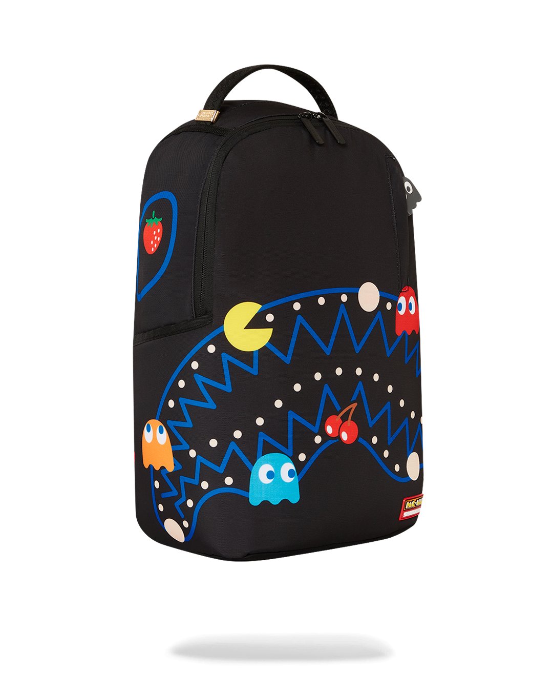 Unisex Limited Edition Black PAC-MAN GETTIN POINTS DLXSR BACKPACK