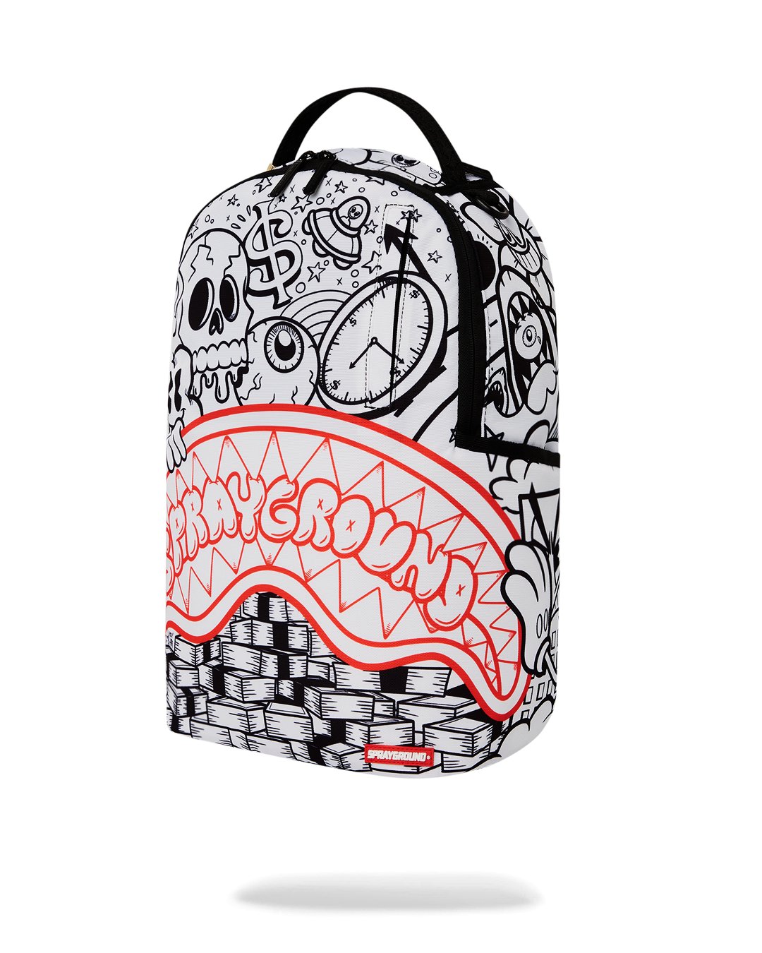 Unisex Limited Edition White DOODLE DAY DREAMS DLXSR BACKPACK