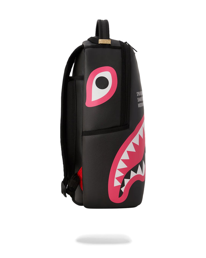 Unisex Limited Edition Black and Pink SHARK CENTRAL SORBET DLXSV BACKPACK