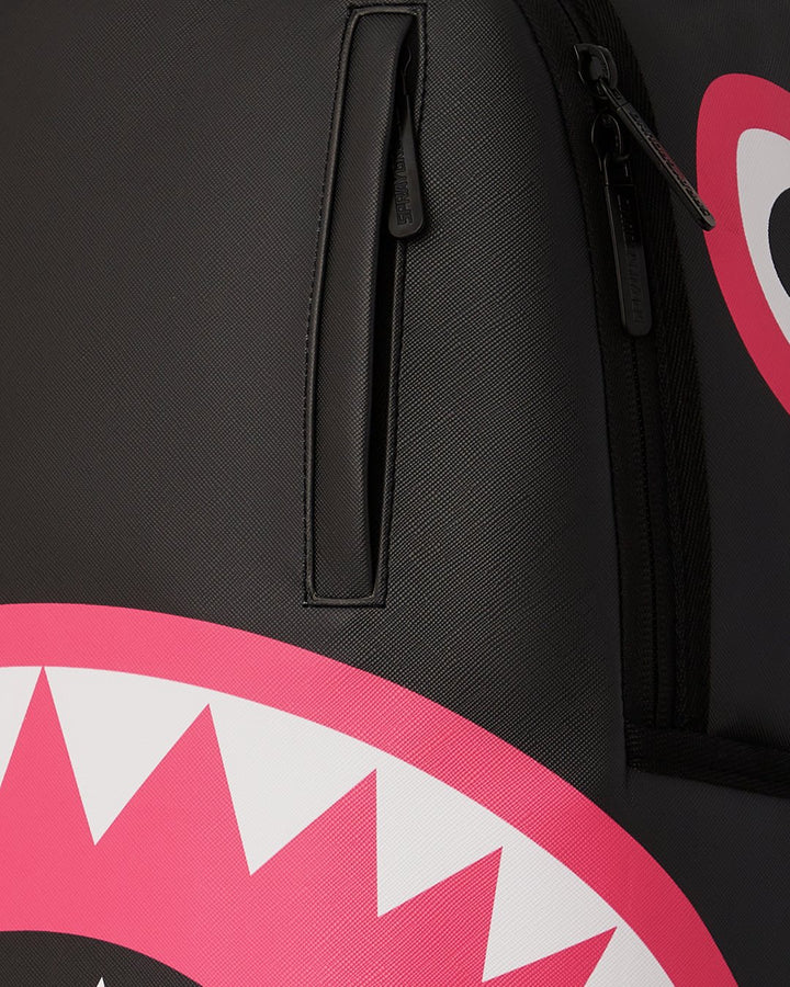 Unisex Limited Edition Black and Pink SHARK CENTRAL SORBET DLXSV BACKPACK