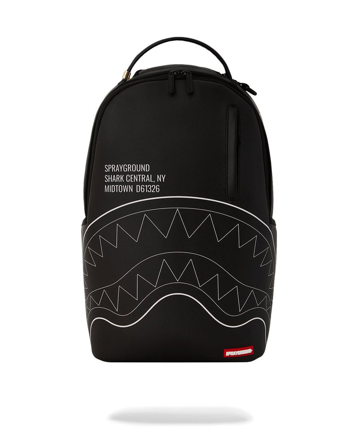 Unisex Limited Edition Black SHARK CENTRAL OUT THE LINE DLXSV BACKPACK