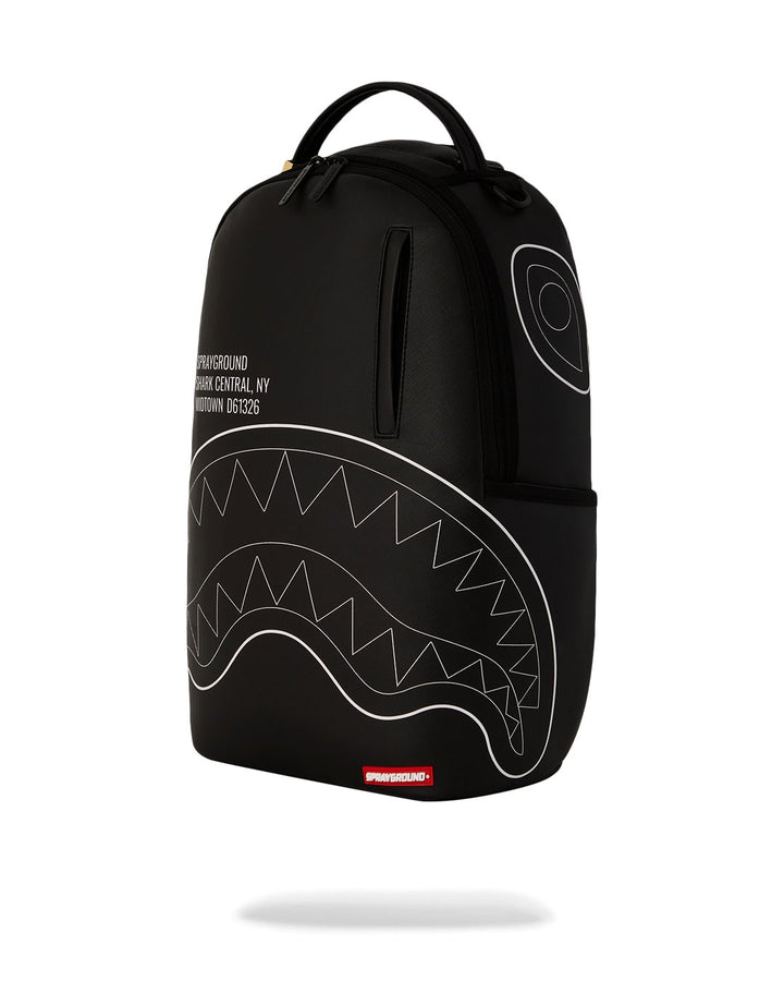 Unisex Limited Edition Black SHARK CENTRAL OUT THE LINE DLXSV BACKPACK