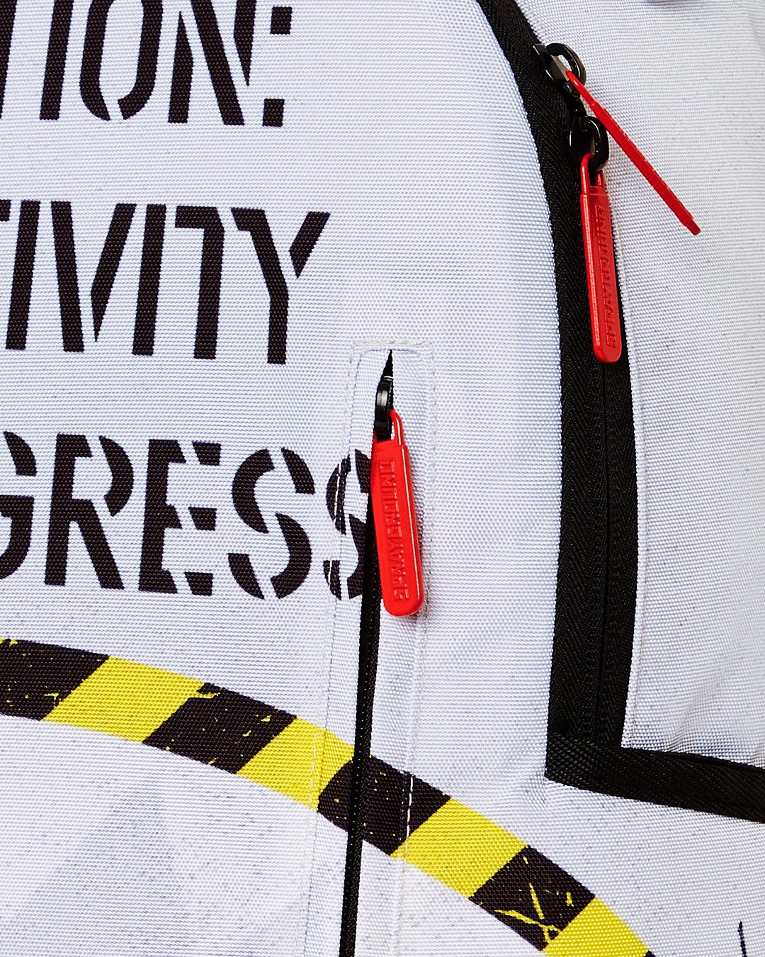 Unisex Limited Edition White CREATIVITY IN PROGRESS DLXSR BACKPACK