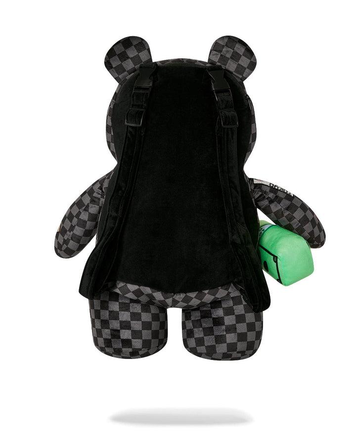 Unisex Limited Edition Multi GLOBAL MOGUL UNLIMITED MILES MONEYBEAR TEDDYBEAR BACKPACK