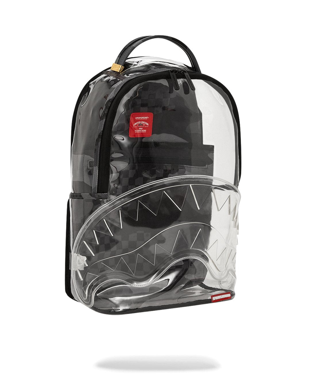 Unisex Limited Edition Transparent Grey CLEAR AS NIGHT - CLEAR DLX BACKPACK