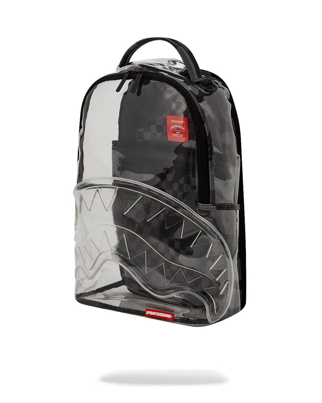 Unisex Limited Edition Transparent Grey CLEAR AS NIGHT - CLEAR DLX BACKPACK