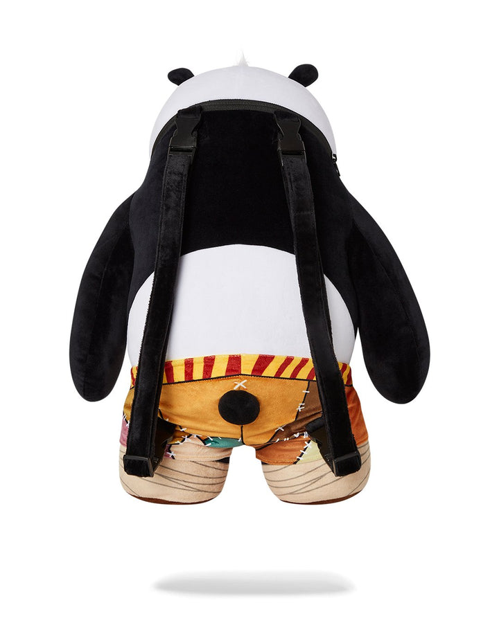 Unisex Limited Edition Black KUNG FU PANDA MONEYBEAR TEDDYBEAR BACKPACK