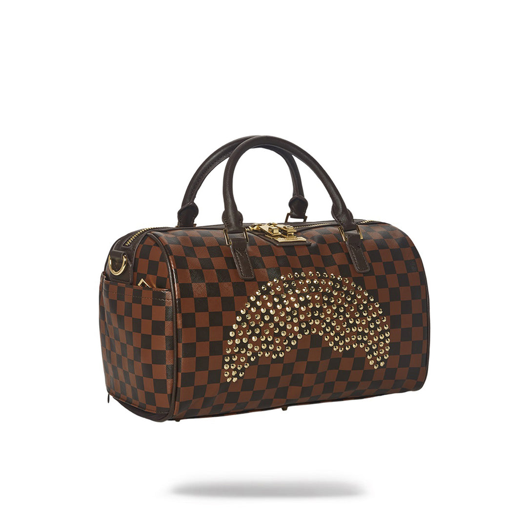 Limited Edition Sharks In Paris Gold Rivit Empress Duffle - 910D4056NSZ