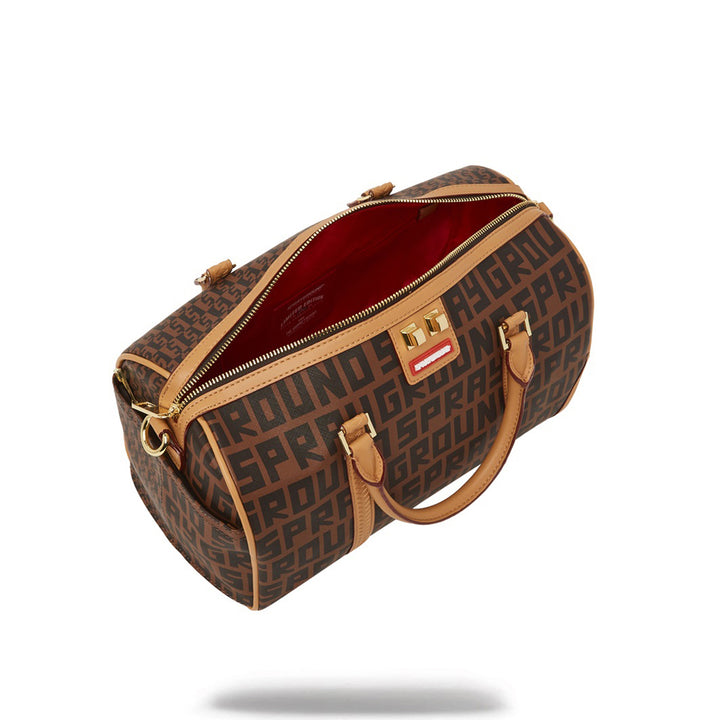 Limited Edition Split Infiniti Check Mini Duffle
 - 910D4756NSZ