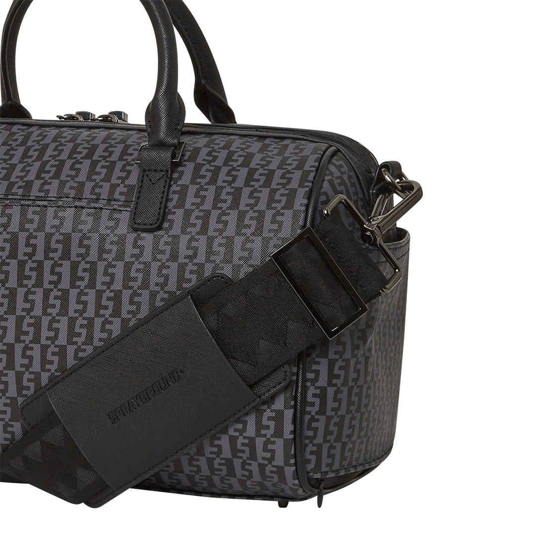 Limited Edition Money Check Grey Mini Duffle - 910D4941NSZ