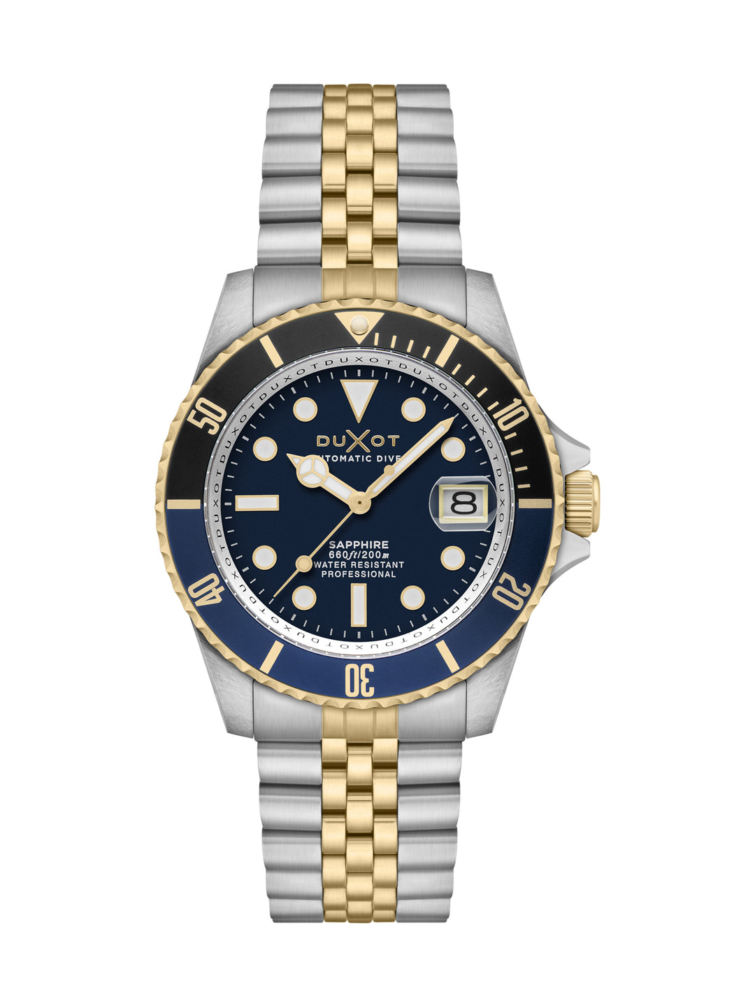 Duxot Atlantica Diver Automatic 24 Jewels Men's Watch -  DX-2057-AA