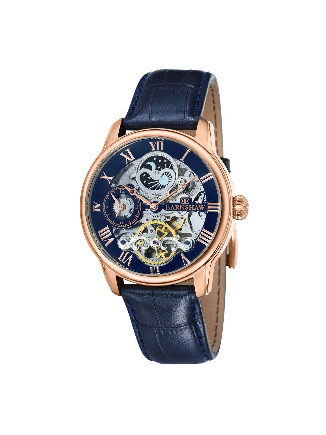 Longitude Automatic Skeleton Multifunction Men's Watch -  ES-8006-0A